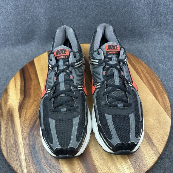 Nike Air Zoom Vomero 5 Black Picante Red Iron Grey FB9149-001 Men's Size 15 - Picture 5 of 12